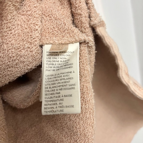 We The Free Camden Sweatshirt Oversized Loose Fit Beige Tan L - Picture 7 of 9